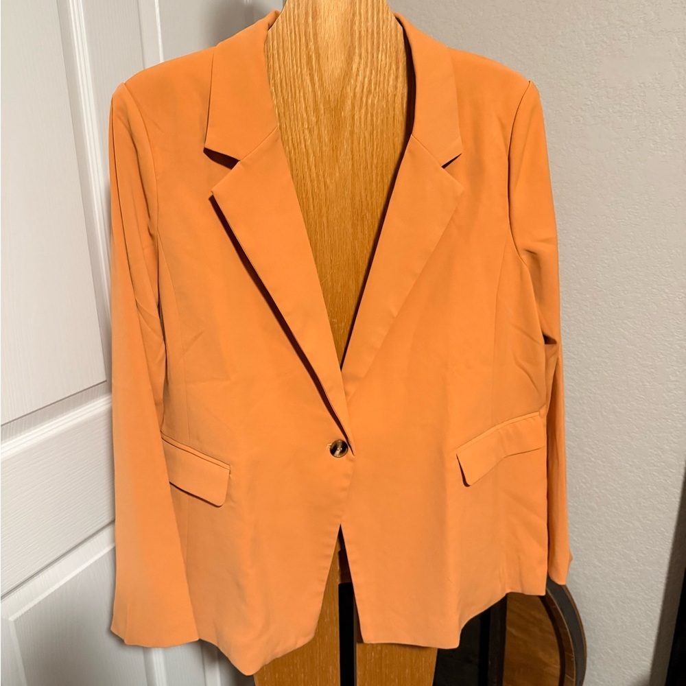 CJLA Orange Suit Jacket